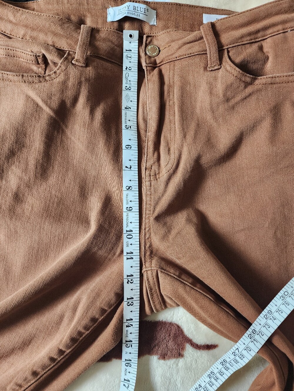 Judy Blue High-Rise Chrstnut Brown Jeans NWOT Size 16w. - Picture 6 of 10